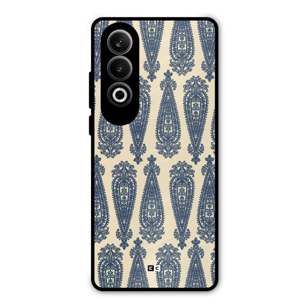 Kalamkari Design Metal Back Case for OnePlus Nord CE4