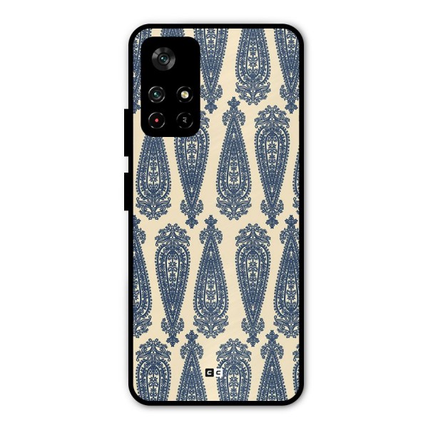 Kalamkari Design Metal Back Case for Poco M4 Pro 5G