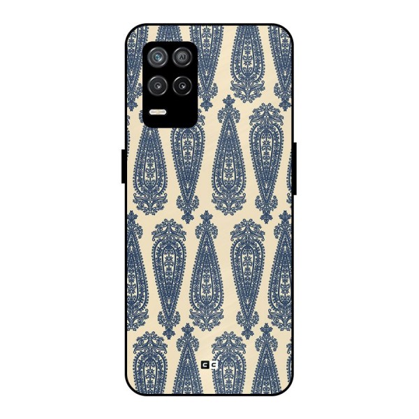 Kalamkari Design Metal Back Case for Realme 8s 5G