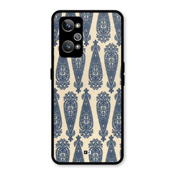 Kalamkari Design Metal Back Case for Realme GT 2