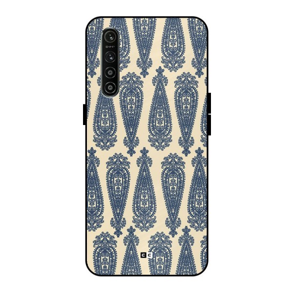 Kalamkari Design Metal Back Case for Realme XT