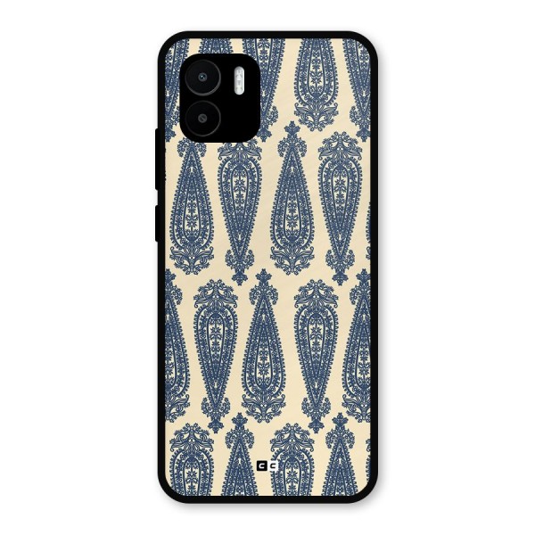 Kalamkari Design Metal Back Case for Redmi A2