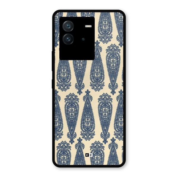 Kalamkari Design Metal Back Case for iQOO Neo 6 5G