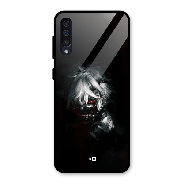 Kaneki Ken Dark Side Glass Back Case for Galaxy A50