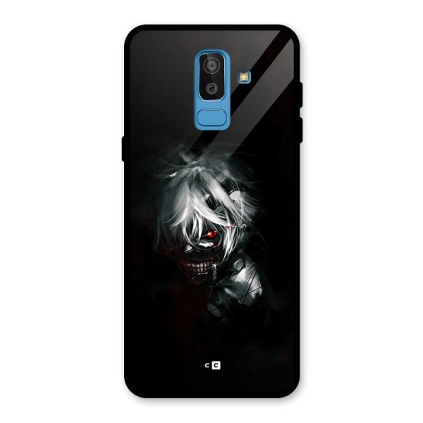 Kaneki Ken Dark Side Glass Back Case for Galaxy J8