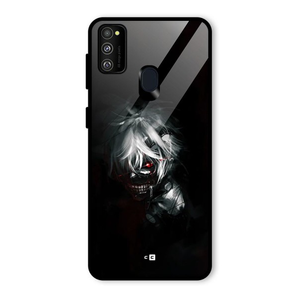 Kaneki Ken Dark Side Glass Back Case for Galaxy M21