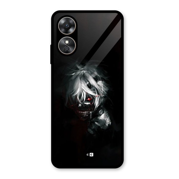 Kaneki Ken Dark Side Glass Back Case for Oppo A17