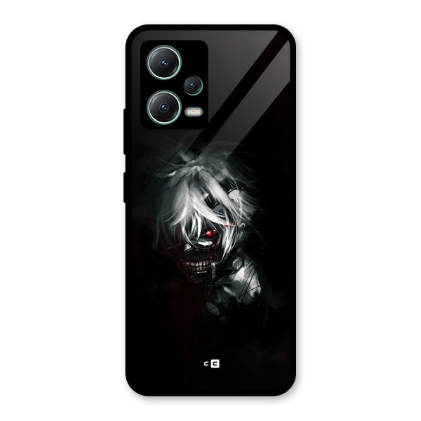 Kaneki Ken Dark Side Glass Back Case for Poco X5