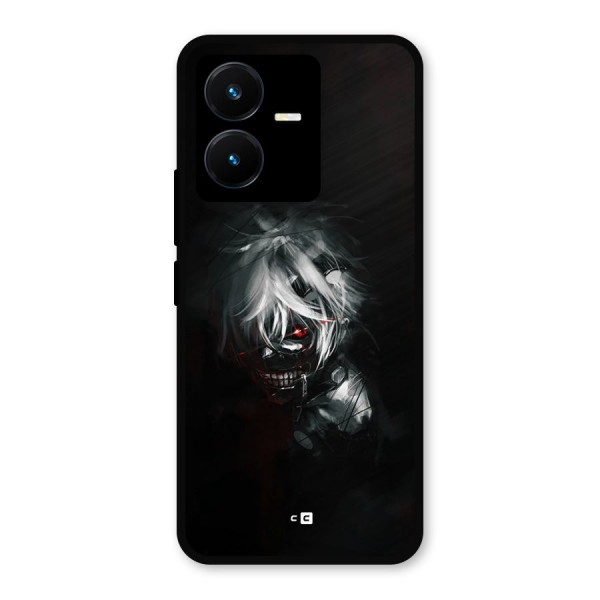 Kaneki Ken Dark Side Metal Back Case for Vivo Y22s