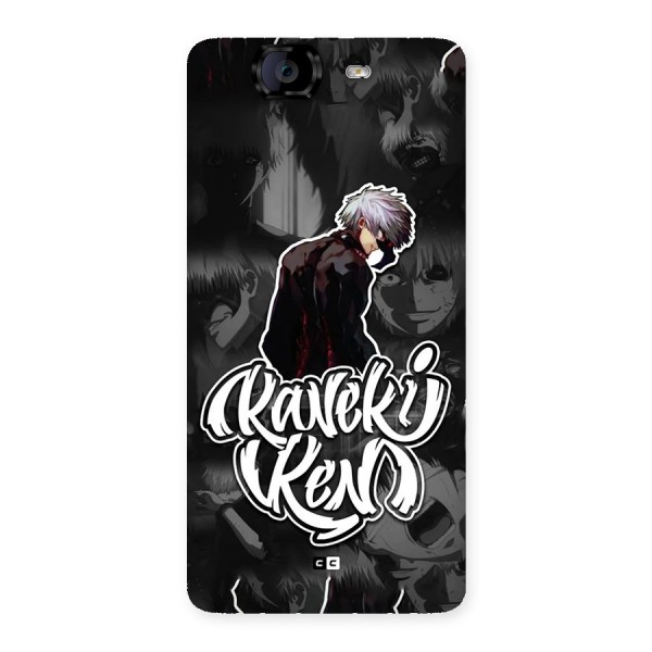 Kaneki Ken Manga Art Back Case for Canvas Knight A350