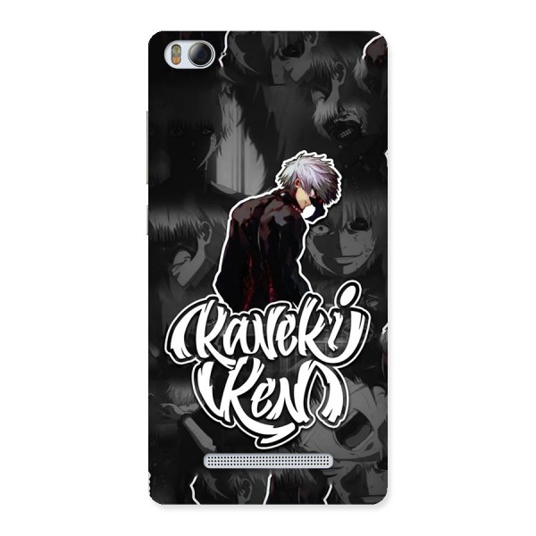 Kaneki Ken Manga Art Back Case for Mi4i