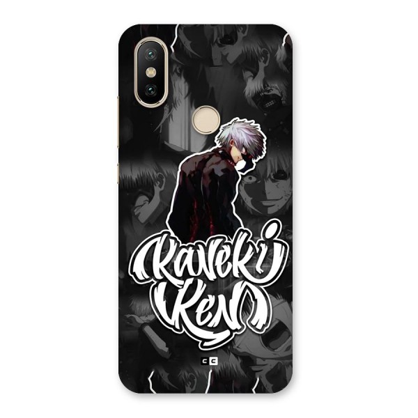 Kaneki Ken Manga Art Back Case for Mi A2