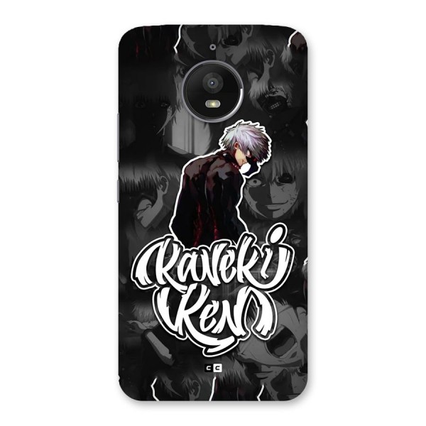 Kaneki Ken Manga Art Back Case for Moto E4 Plus