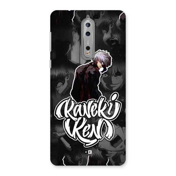 Kaneki Ken Manga Art Back Case for Nokia 8