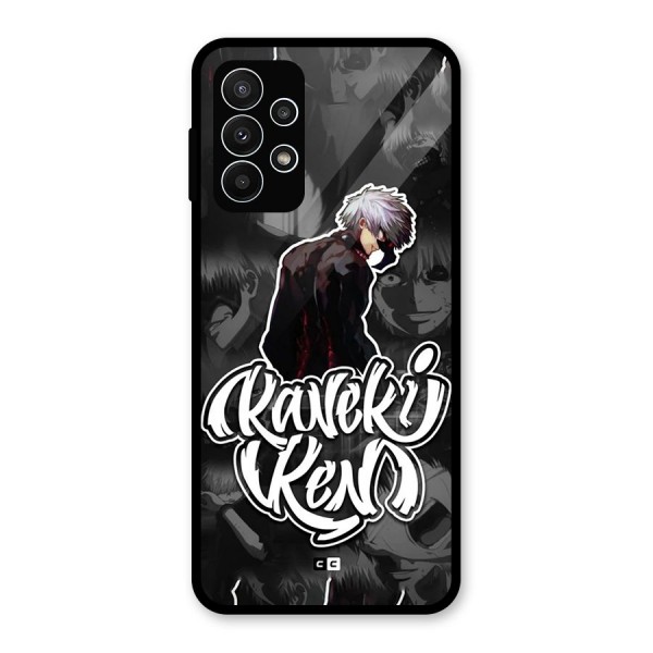 Kaneki Ken Manga Art Glass Back Case for Galaxy A23