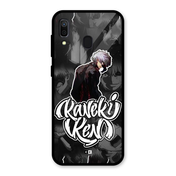 Kaneki Ken Manga Art Glass Back Case for Galaxy A30