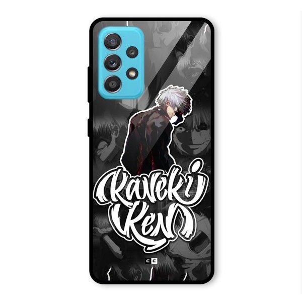 Kaneki Ken Manga Art Glass Back Case for Galaxy A52