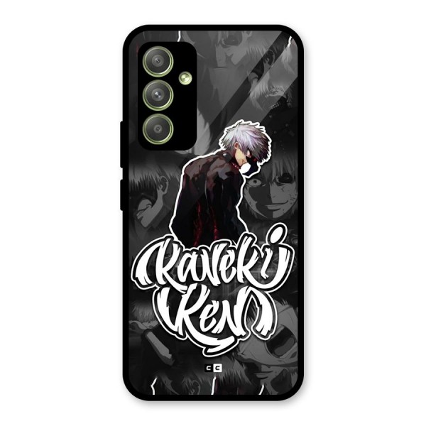 Kaneki Ken Manga Art Glass Back Case for Galaxy A54