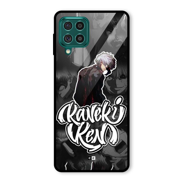 Kaneki Ken Manga Art Glass Back Case for Galaxy F62