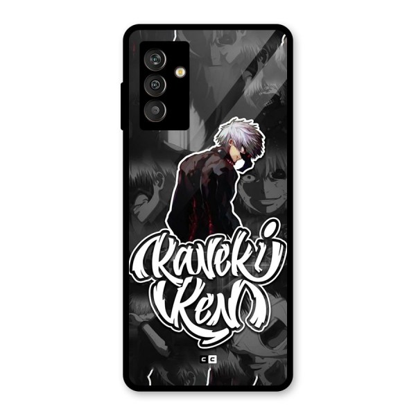 Kaneki Ken Manga Art Glass Back Case for Galaxy M13