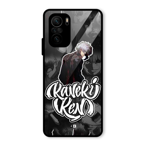 Kaneki Ken Manga Art Glass Back Case for Mi 11x