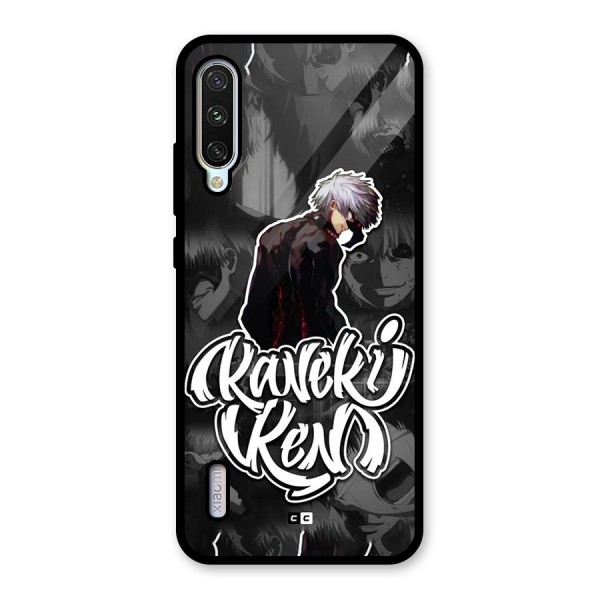 Kaneki Ken Manga Art Glass Back Case for Mi A3