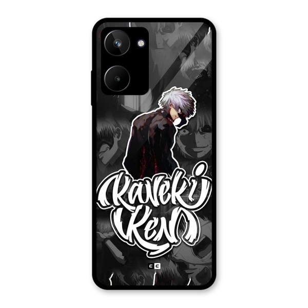 Kaneki Ken Manga Art Glass Back Case for Realme 10