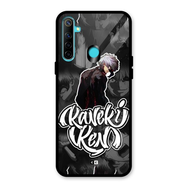 Kaneki Ken Manga Art Glass Back Case for Realme 5