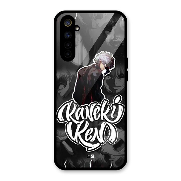 Kaneki Ken Manga Art Glass Back Case for Realme 6i