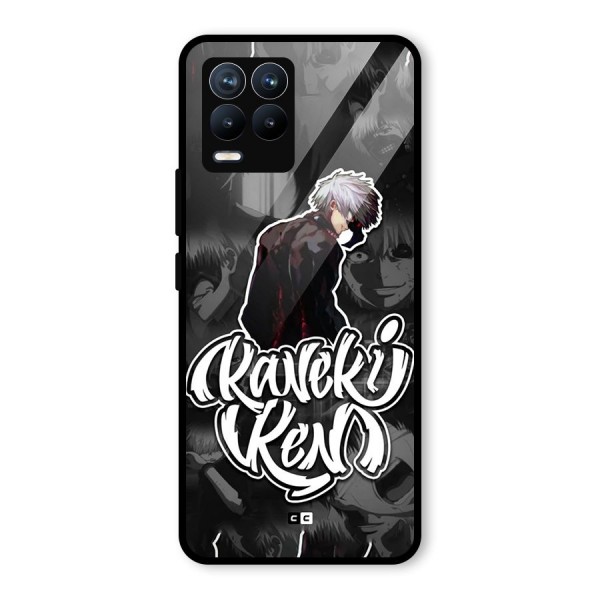 Kaneki Ken Manga Art Glass Back Case for Realme 8