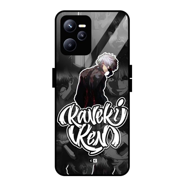 Kaneki Ken Manga Art Glass Back Case for Realme C35