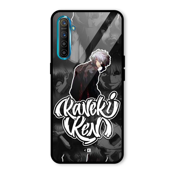 Kaneki Ken Manga Art Glass Back Case for Realme X2