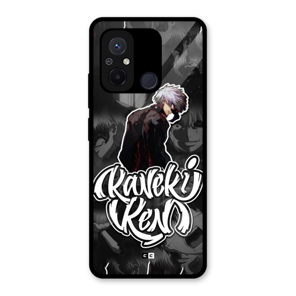 Kaneki Ken Manga Art Glass Back Case for Redmi 12C