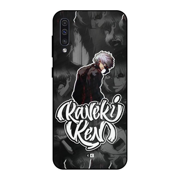 Kaneki Ken Manga Art Metal Back Case for Galaxy A50