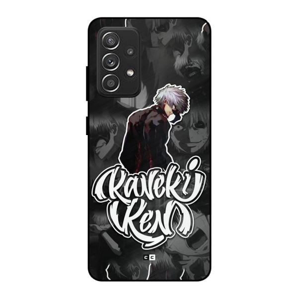 Kaneki Ken Manga Art Metal Back Case for Galaxy A52