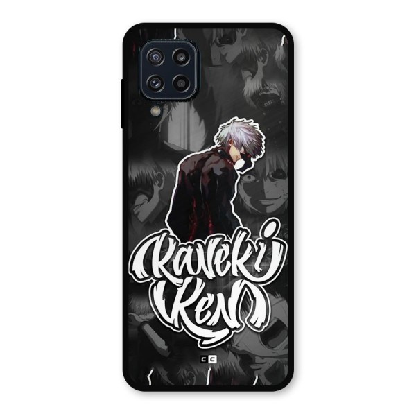 Kaneki Ken Manga Art Metal Back Case for Galaxy M32