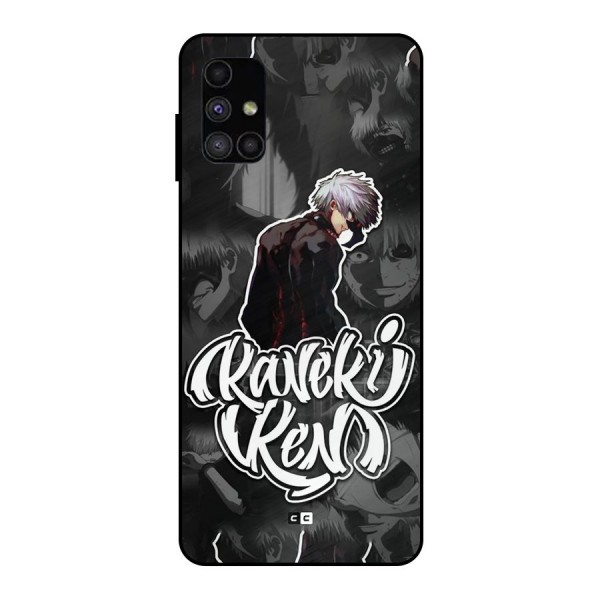 Kaneki Ken Manga Art Metal Back Case for Galaxy M51