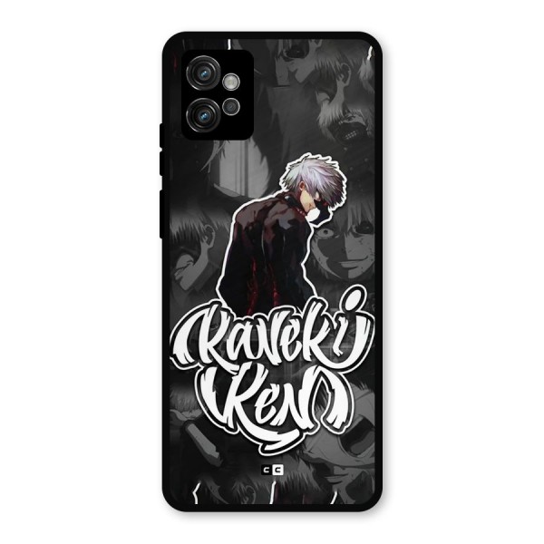 Kaneki Ken Manga Art Metal Back Case for Moto G32