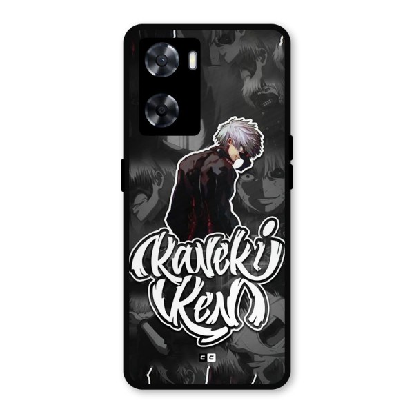 Kaneki Ken Manga Art Metal Back Case for Oppo A77