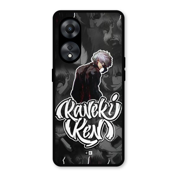 Kaneki Ken Manga Art Metal Back Case for Oppo A78