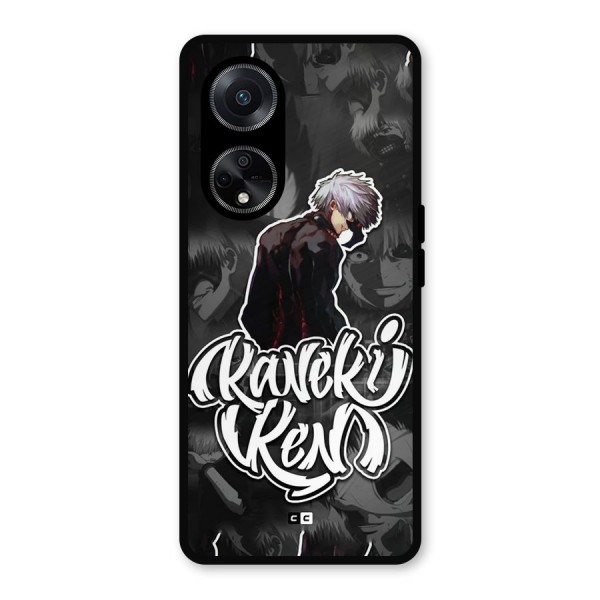 Kaneki Ken Manga Art Metal Back Case for Oppo F23