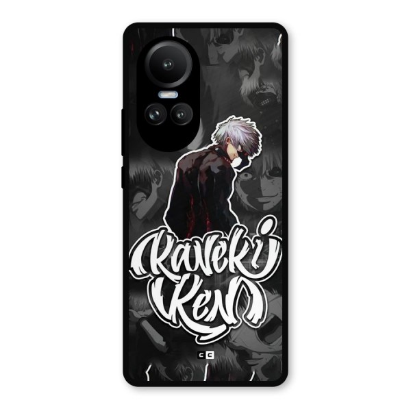 Kaneki Ken Manga Art Metal Back Case for Oppo Reno10