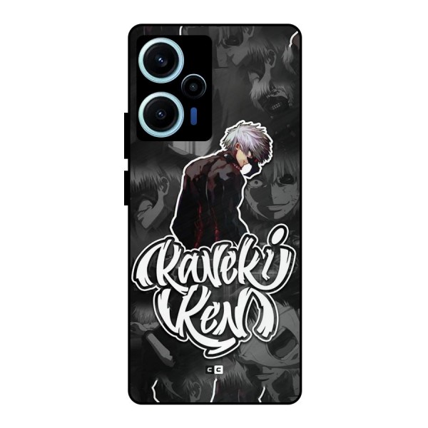 Kaneki Ken Manga Art Metal Back Case for Poco F5