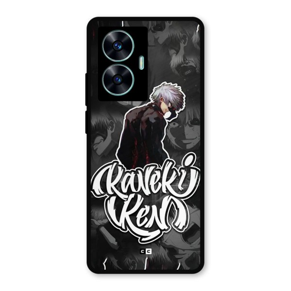 Kaneki Ken Manga Art Metal Back Case for Realme C55