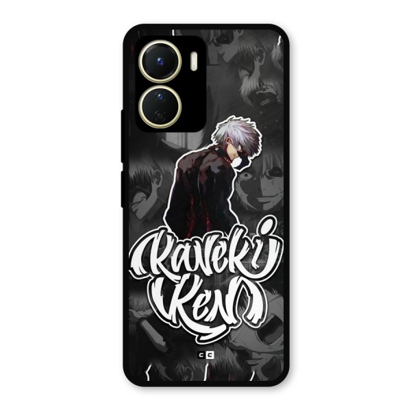 Kaneki Ken Manga Art Metal Back Case for Vivo Y16