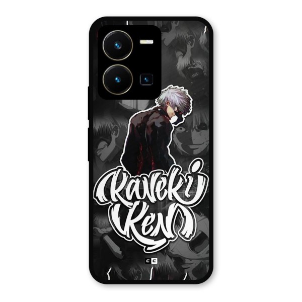 Kaneki Ken Manga Art Metal Back Case for Vivo Y35