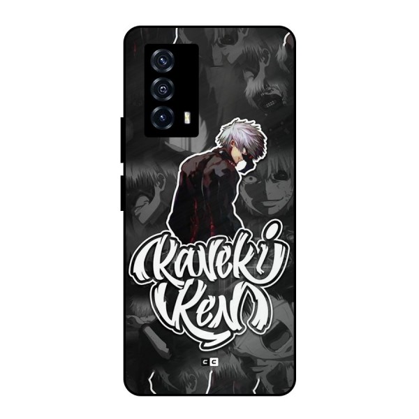 Kaneki Ken Manga Art Metal Back Case for iQOO Z5