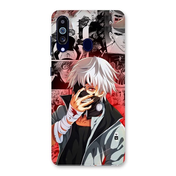 Kaneki Ken Manga Style Back Case for Galaxy A60