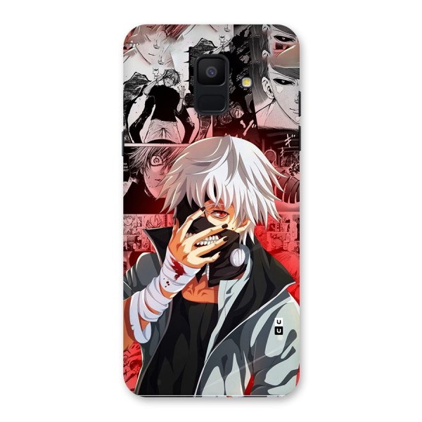 Kaneki Ken Manga Style Back Case for Galaxy A6 (2018)