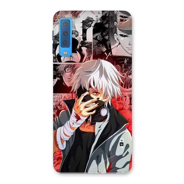 Kaneki Ken Manga Style Back Case for Galaxy A7 (2018)